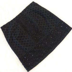 Plenty by Tracey Reese Eyelet Bugle Bead Skirt 4